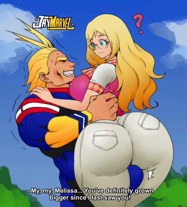 all might,melissa shield,toshinori yagi