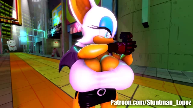 rouge the bat,tifa lockhart,tifa lockhart (cosplay)