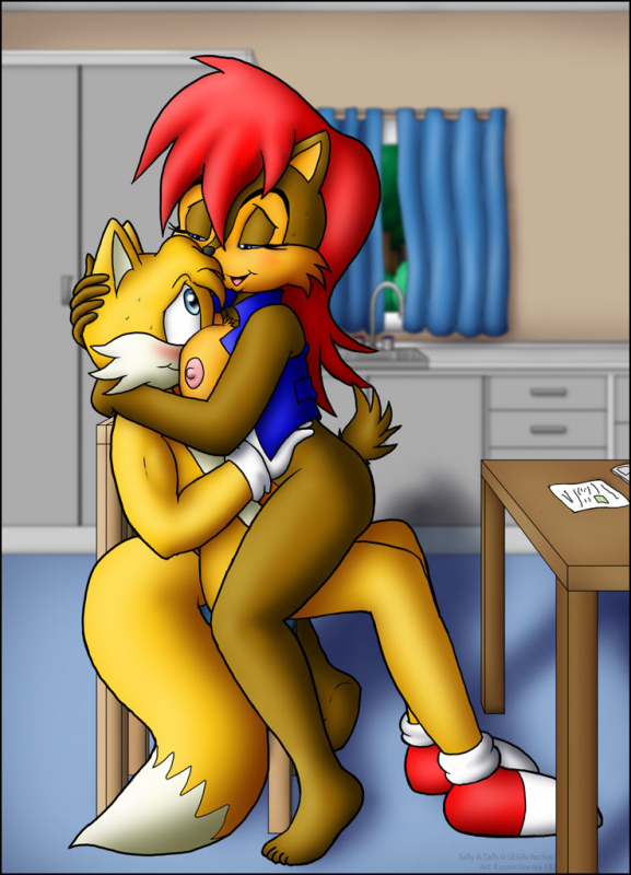 sally acorn,tails