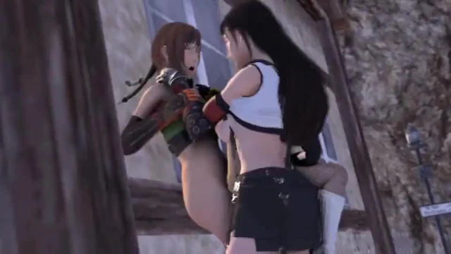 tifa lockhart,yuffie kisaragi