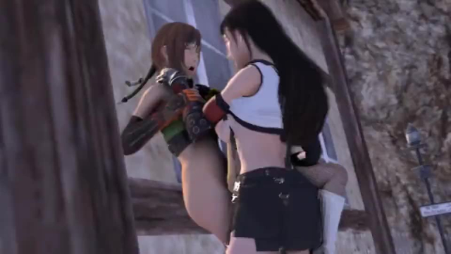 tifa lockhart,yuffie kisaragi