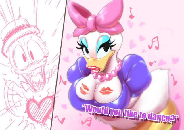 daisy duck,donald duck