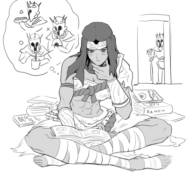nepheli loux,sir gideon ofnir the all-knowing
