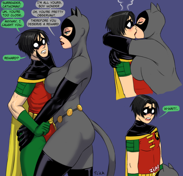 catwoman,robin (dc),selina kyle,tim drake