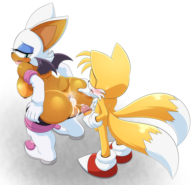 rouge the bat,tails