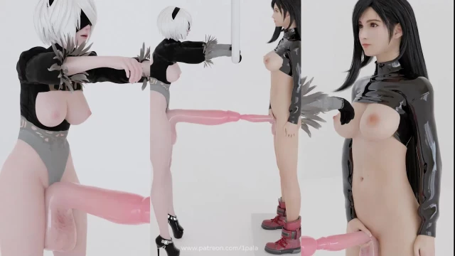tifa lockhart,yorha 2b