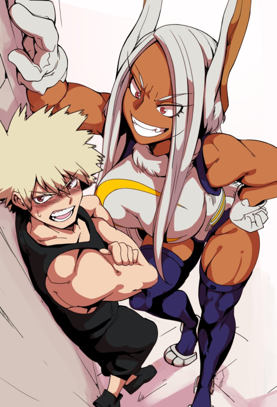 katsuki bakugou,miruko,rumi usagiyama