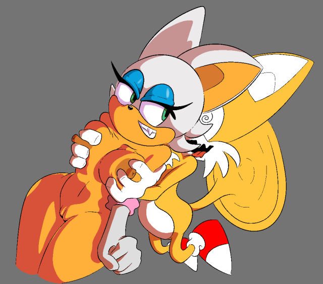 rouge the bat,tails