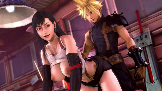 cloud strife,tifa lockhart