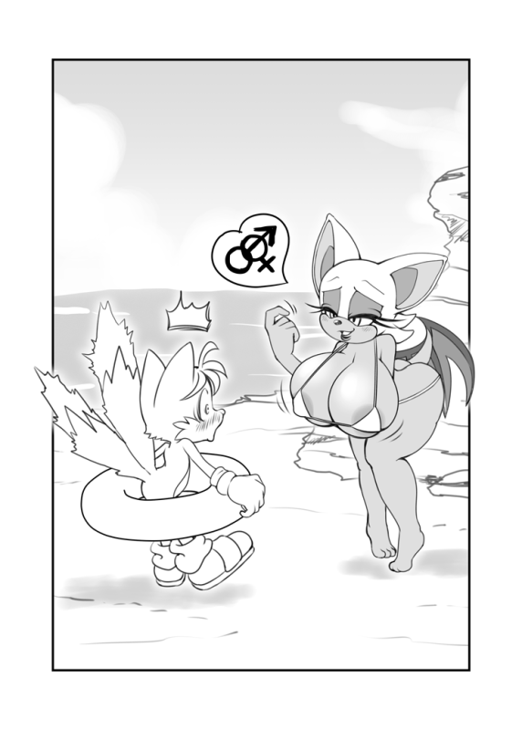 miles prower,rouge the bat,tails