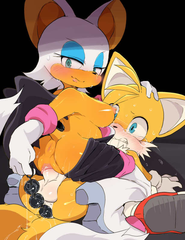 miles prower,rouge the bat,tails