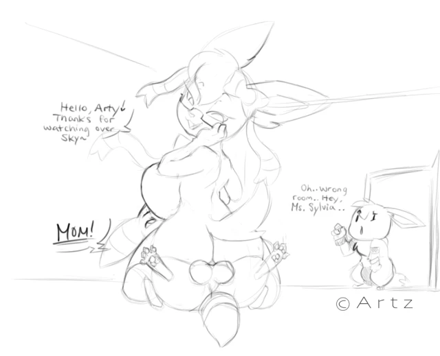 eevee,eeveelution,original character,pokémon (species),sylveon,umbreon