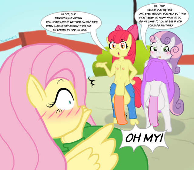 apple bloom (mlp),fluttershy (mlp),sweetie belle (mlp)