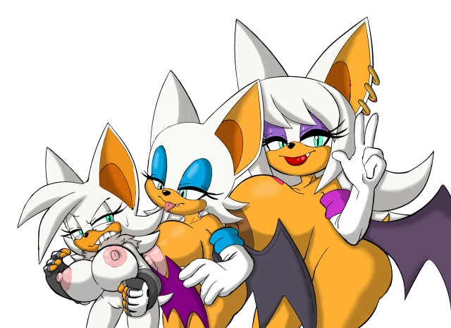 fan character,noir the bat,ridley the bat,rouge the bat
