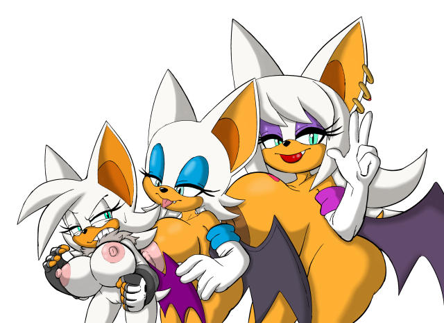 fan character,noir the bat,ridley the bat,rouge the bat