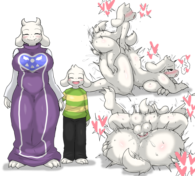 asriel dreemurr,toriel