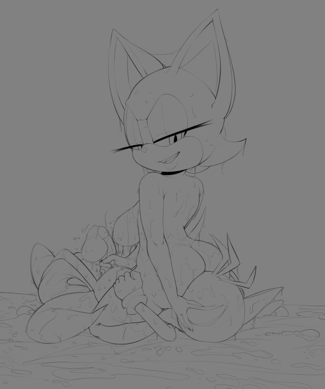 rouge the bat,tails