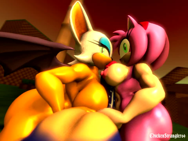 amy rose,rouge the bat,sonic the hedgehog