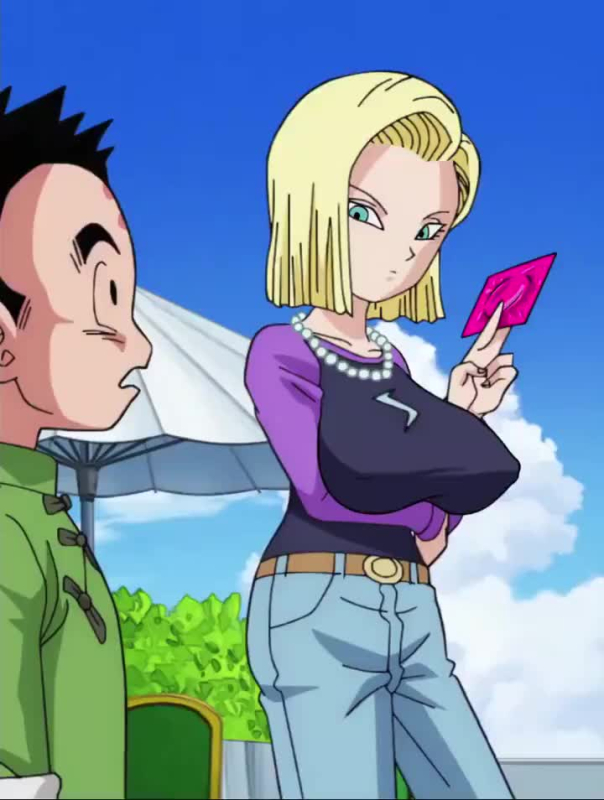 android 18,krillin