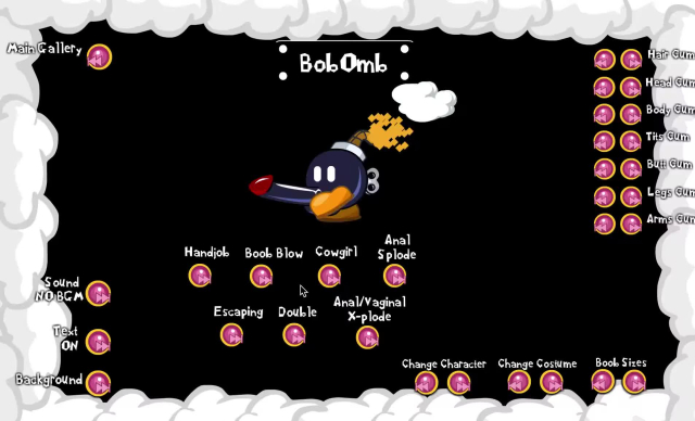 bob-omb,princess peach