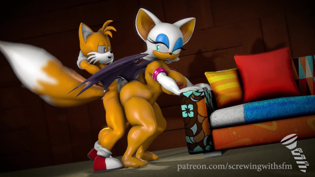 rouge the bat,tails