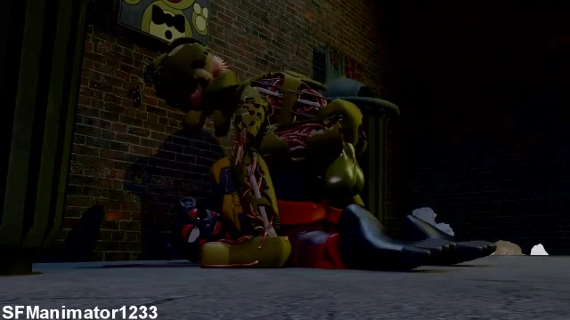 lefty (fnaf),scraptrap,springtrap,william afton