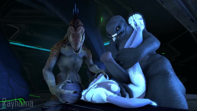 cortana,jackal (halo),male sangheili (halo),sangheili