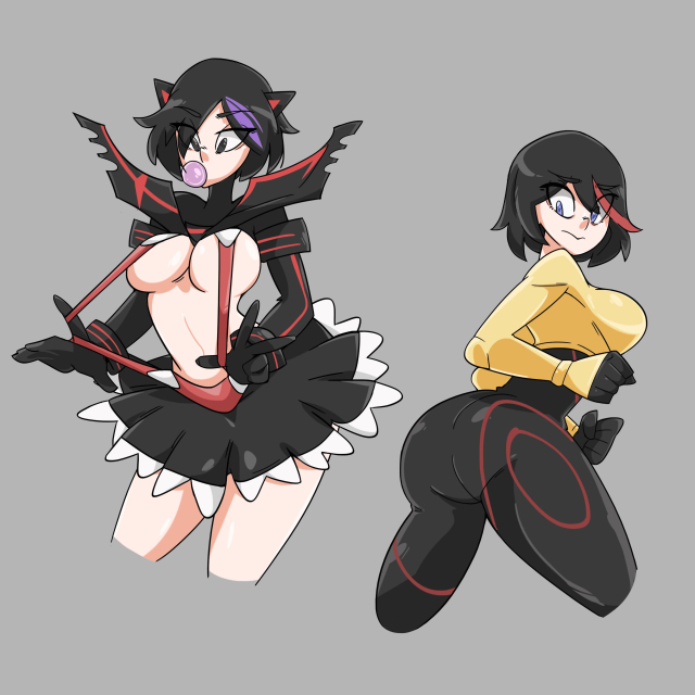 gogo tomago,gogo tomago (cosplay),matoi ryuuko,matoi ryuuko (cosplay)