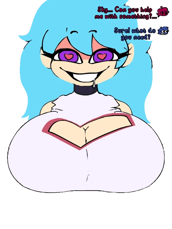 futa mommy gf,girlfriend (friday night funkin),skyblue,skyblue (friday night funkin)