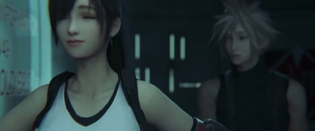 cloud strife,shinra guard,tifa lockhart