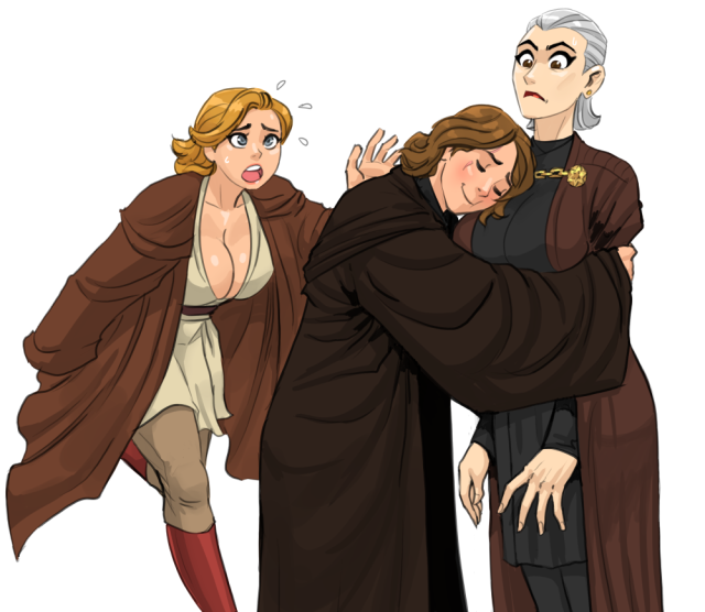 anakin skywalker,count dooku,countess dooku,jedi,obi-wan kenobi