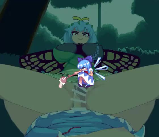 cirno,eternity larva