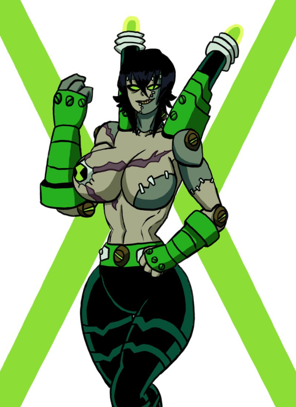 brenda tennyson,frankenstrike,transylian