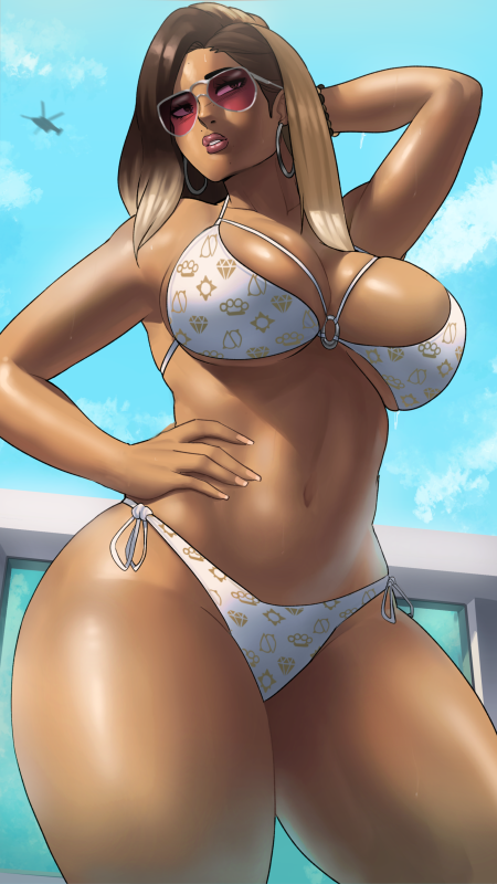 background character,gta pedestrians,pool party girl (gta vi),white bikini girl(gta vi)