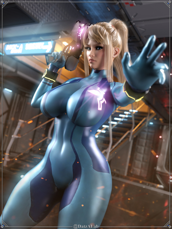 samus aran,zero suit samus