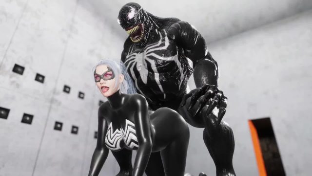 black cat (insomniac),black cat (marvel),felicia hardy,she-venom,venom (marvel)