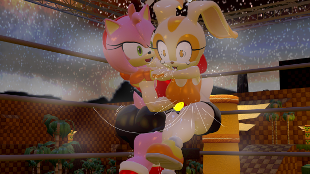 amy rose,cream the rabbit