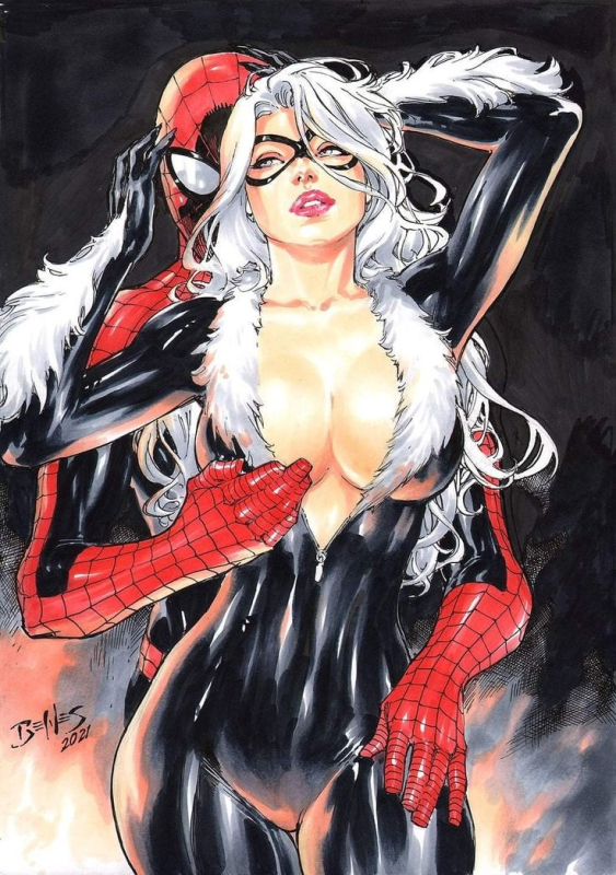 black cat (marvel),felicia hardy,peter parker,spider-man