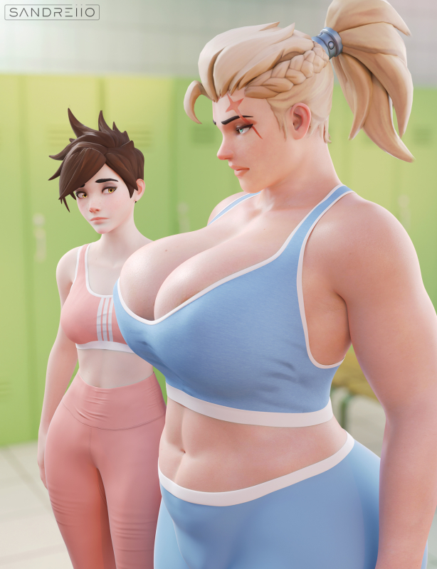 aleksandra zaryanova,lena oxton,tracer,zarya