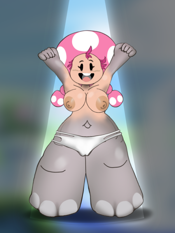 elephant toadette,strong sad,toadette,toadette (purple yoshi draws)