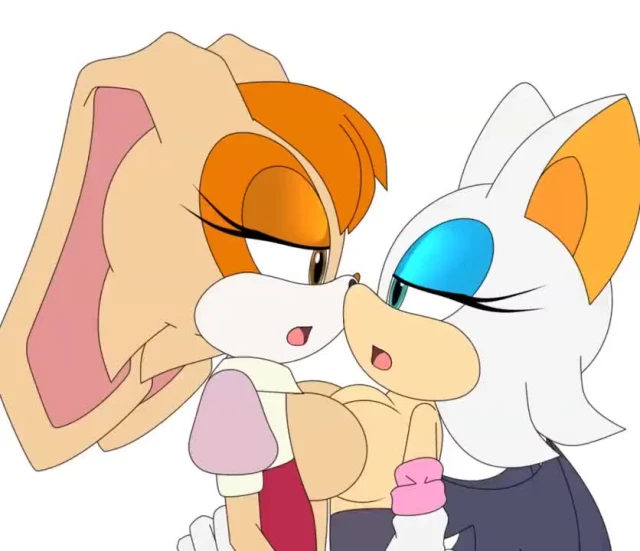 rouge the bat,vanilla the rabbit