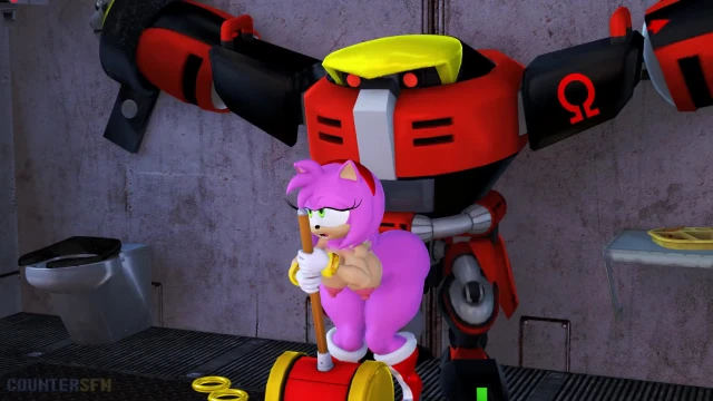 amy rose,e-123 omega