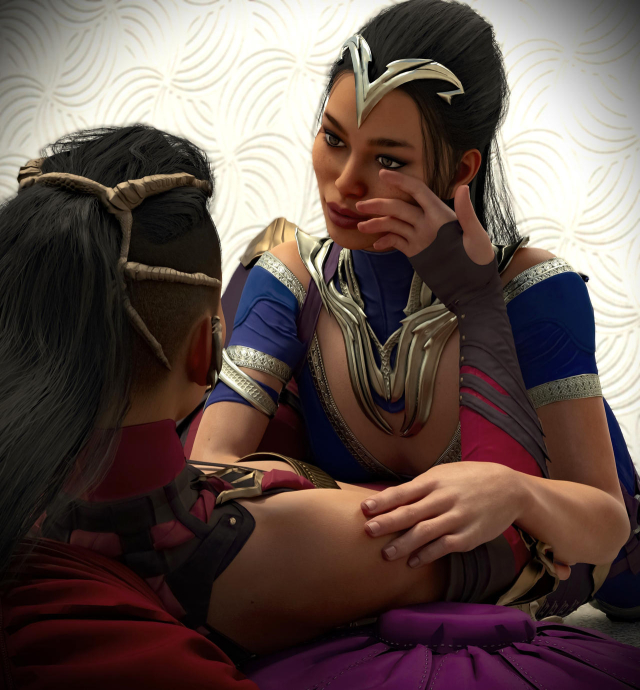 kitana,mileena