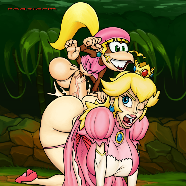 dixie kong,princess peach