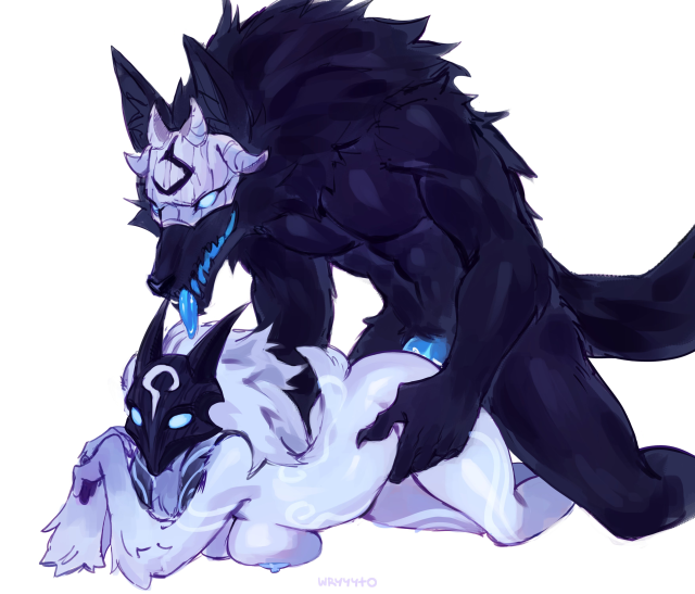 kindred,lamb (league of legends),wolf (league of legends)