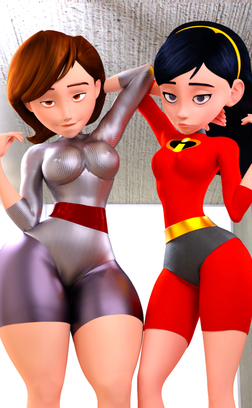 elastigirl,helen parr,violet parr