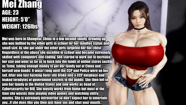 mei zhang,original character