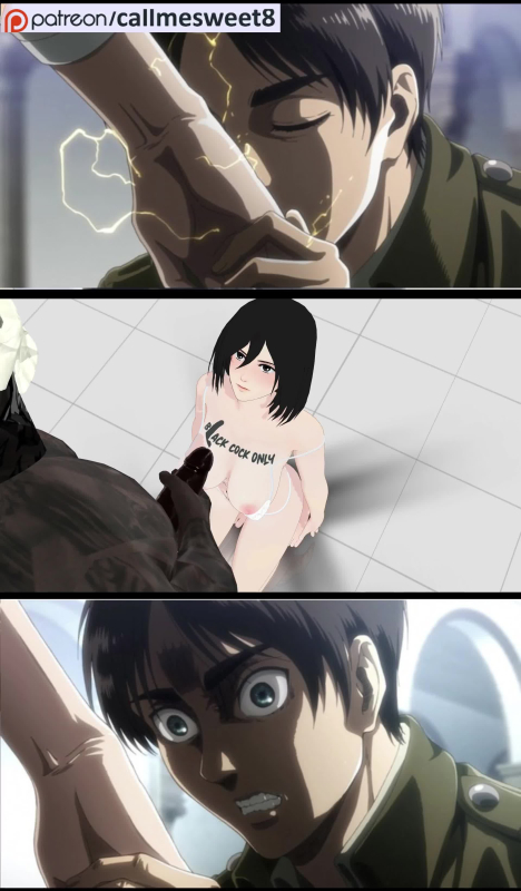 eren jaeger,historia reiss,mikasa ackerman