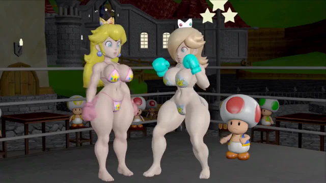 princess peach,princess rosalina,toad (mario)