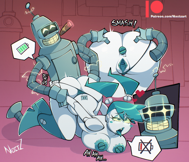 bender bending rodriguez,jenny wakeman,xj-9,xj9